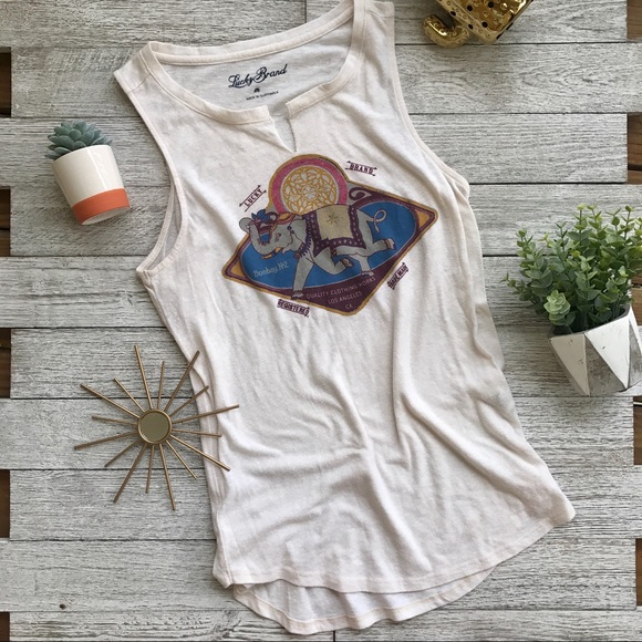 Lucky Brand Tops - Lucky brand long tank